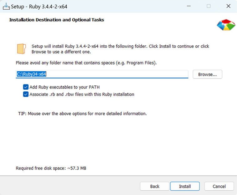 Add Ruby to Your PATH